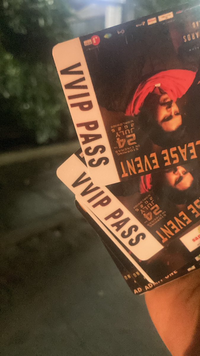 Who need passes ? 1 availabe 
#HariHaraVeeraMallu