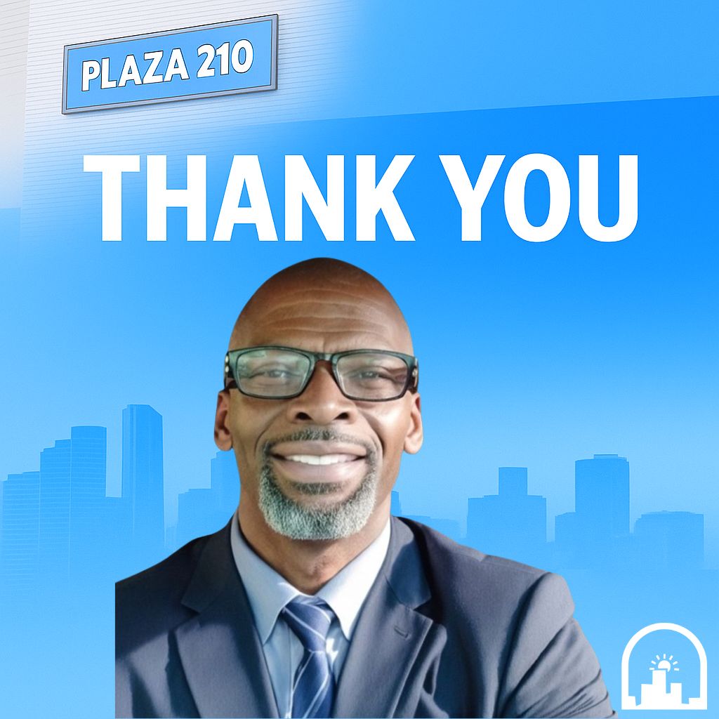 DarrelFrater's tweet image. Thank you, Leroy Brown, for your generous donation to Plaza 210 and The Center for Faith & Business!
You are truly a brother to me, and I’ve always appreciated how you lead with your faith in your work. Your example is an inspiration—not just to me, but to so many others…