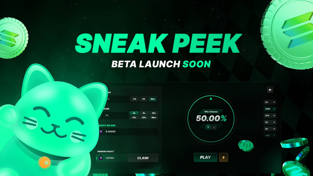 SNEAK PEEK: WHAT WE'RE BUILDING ⚡️
Doubl.gg BETA is launching soon. 

An on-chain casino built on <a href="/solana/">Solana</a> with lightning-fast, secure, and provably fair gameplay.

Join the waitlist for FREE CASES and early access. 🍀