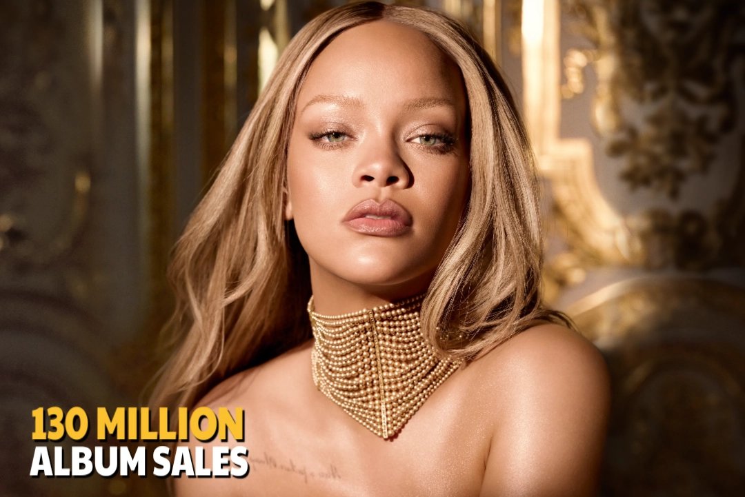 ThePopStuff's tweet image. Rihanna has surpassed 130 million album units sold worldwide. She remains the #1 Best-selling black female artist of the 21st century.