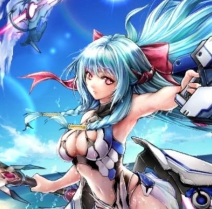 GAI0031's tweet image. 最近よく流れてくるラストクラウディアってソシャゲのアリスっていうキャラ🤔こいつが出なくて５万天井まで引いた思い出😮‍💨