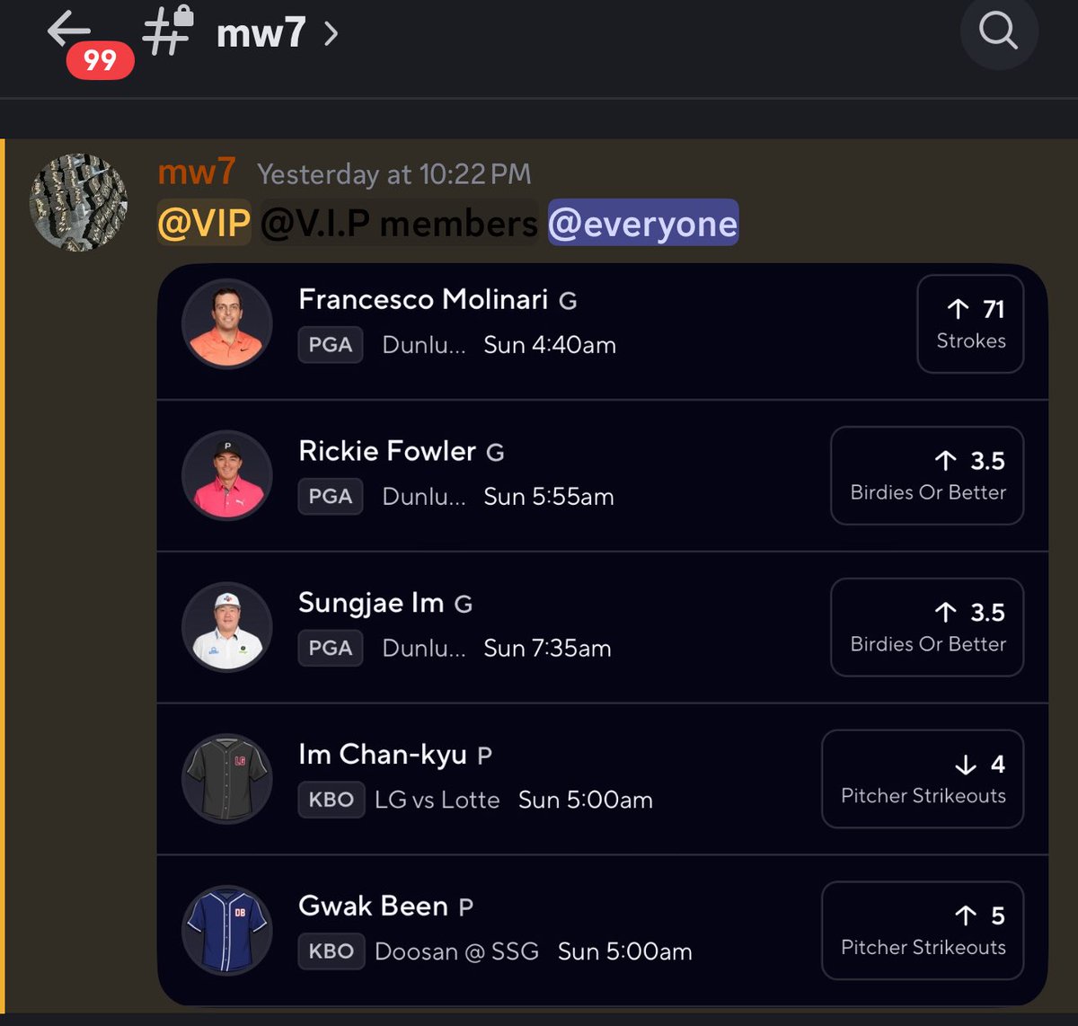 Imagine turning $50 into $1,000 

Don’t sleep on our newest contributor <a href="/7wayspicks_/">1WAYBETS 🀄️</a> in the discord ⬇️

mee6.xyz/en/m/banesquad