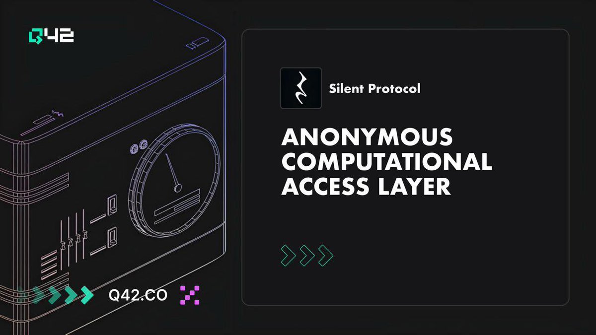 Contributors discover <a href="/silentdao_/">Silent Protocol</a> ; the composable privacy layer for Ethereum.

Ghost Layer. EZEE Framework. 0dApps. Silent turns encryption into infrastructure: modular, compliant, and yield-powered.

Privacy is now a feature.

Registrations open NOW

app.q42.co/launchpad/sile…