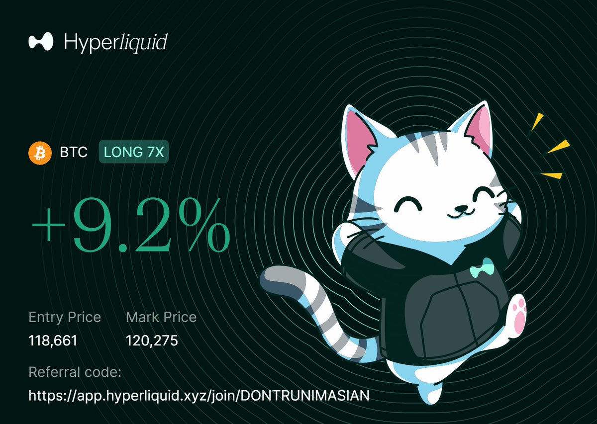 DontRunImAsian (@dontrunimasian) on Twitter photo GM GM!
Time to play on Hyperliquid more π GM GM!
Time to play on Hyperliquid more π