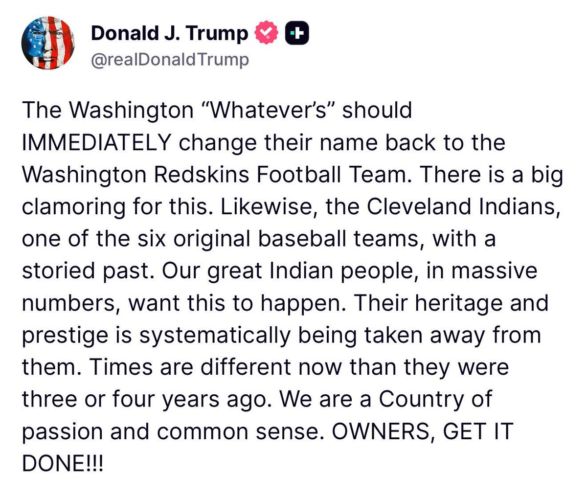 Told you his attempts at distraction from Epstein would keep coming…