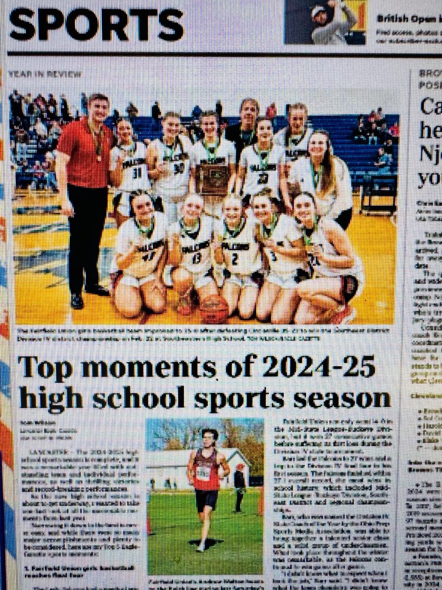 twil2323's tweet image. In today’s Eagle-Gazette: the Top 10 most memorable sports moments in the 2024-25 school season.