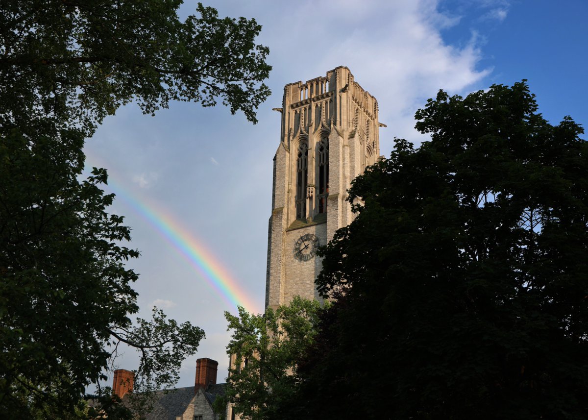 UToledo's tweet image. You know what they say about the end of a rainbow 🌈💛