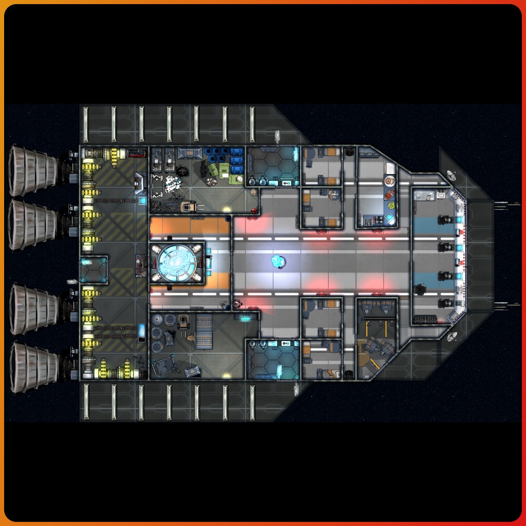 🗺️ "Starfinder, small transport ship." by JayBreezy

A small transport ship. Mainly for towing large asteroids to a refining ship. Can be used as a small shuttle for cargo.

Download this map for free ⬇️
dungeonfog.com/hub/u/f1771114…

#dungeonmaster #rpg #battlemap #maps #freighter