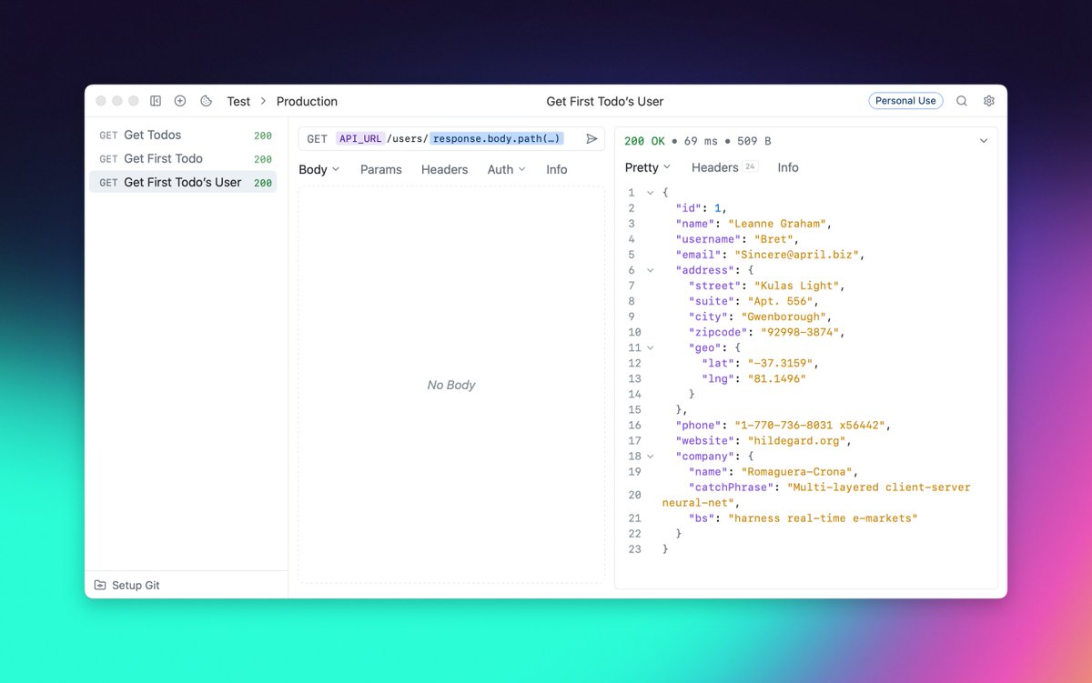 LinusBenkner's tweet image. would you look at that API client!

Looks like yaak.app is a great alternative to tools like Postman!

Local directory sync &amp;amp; git support, environments, variables, functions, request chaining, encryption, ...

And it&apos;s free &amp;amp; open source! 🎉