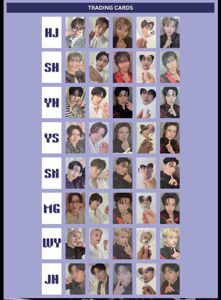 Ateez In your Fantasy Tour North America US Pop Up Exclusive Photocard