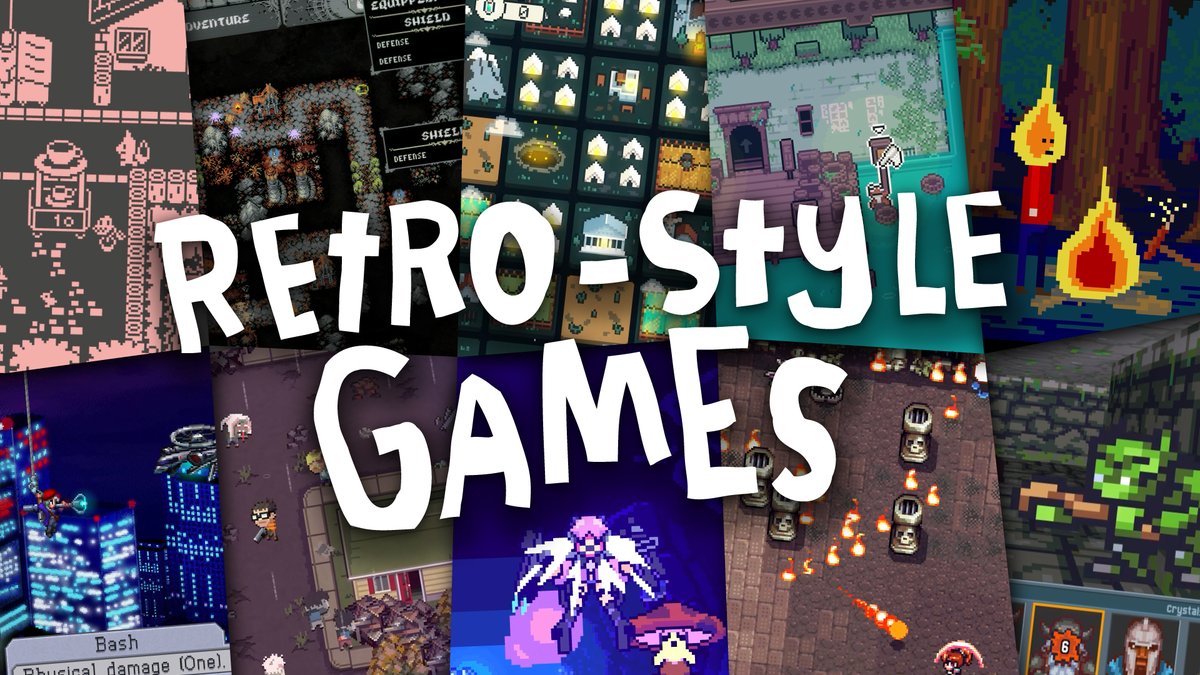 TheTechDweeb's tweet image. Just a collection of amazing retro-style indie games that made my soft nostalgic heart go “bloop." youtu.be/gOT473Sjqb4