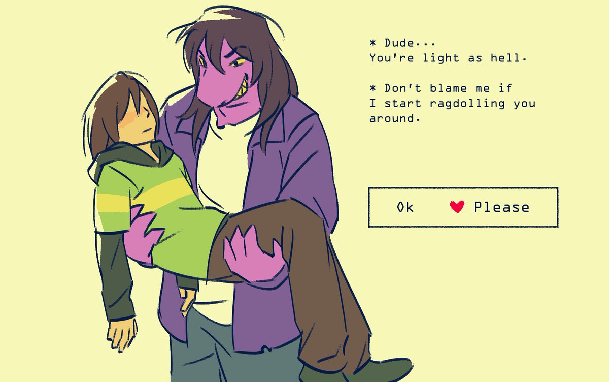 0theranima's tweet photo. #DELTARUNE #krusie 

subscribed to teen angst romance https://t.co/o5EwarMlYt