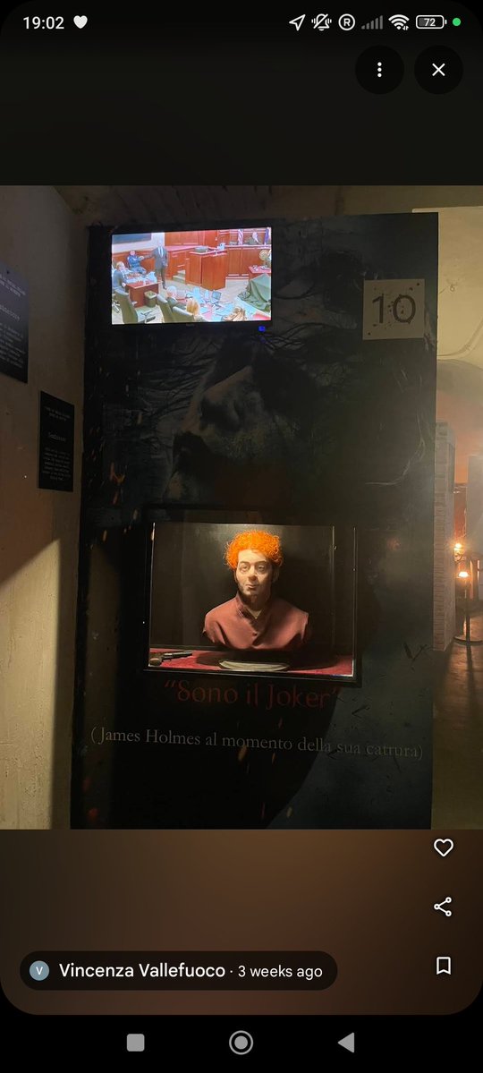 Ioglady's tweet image. can't decide if i want to go to this serial killer museum it looks so insane... sono il joker