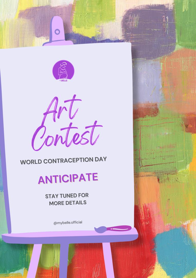 Can you smell it? 👃🏾🤔 We've got something cooking! 🔥  
Sharpen your pencils ✏ dust off that camera 📷 and get your artsy juices flowing 'cuz this World Contraception Day, we'll be hosting an exclusive art contest 🧑🏾‍🎨 to celebrate 🥳 creative minds passionate about reproductive