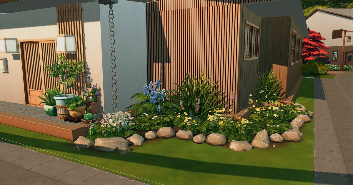 simsolette's tweet image. My first time being actually satisfied with a build I made FROM SCRATCH I love how this turned out πππ₯Ή
it's the future house of Kana and her Partner Cassidy π
π»