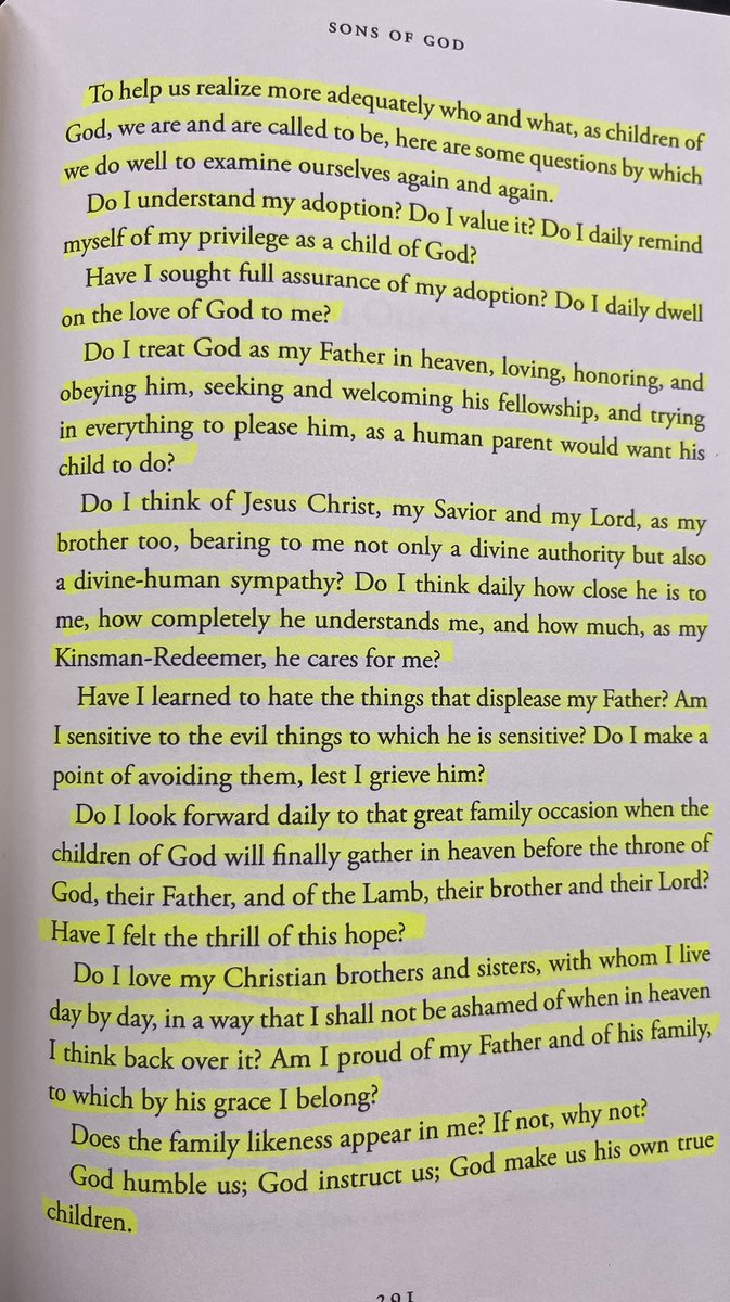 “For as many as are being led by the Spirit of God, these are sons of God. For you have not received a spirit of slavery leading to fear again, but you have received the Spirit of adoption as sons by whom we cry out, “Abba! Father!” The Spirit Himself testifies with our spirit