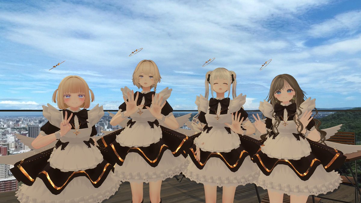 メイドカフェ準備中 #MapleMaid #VRChat