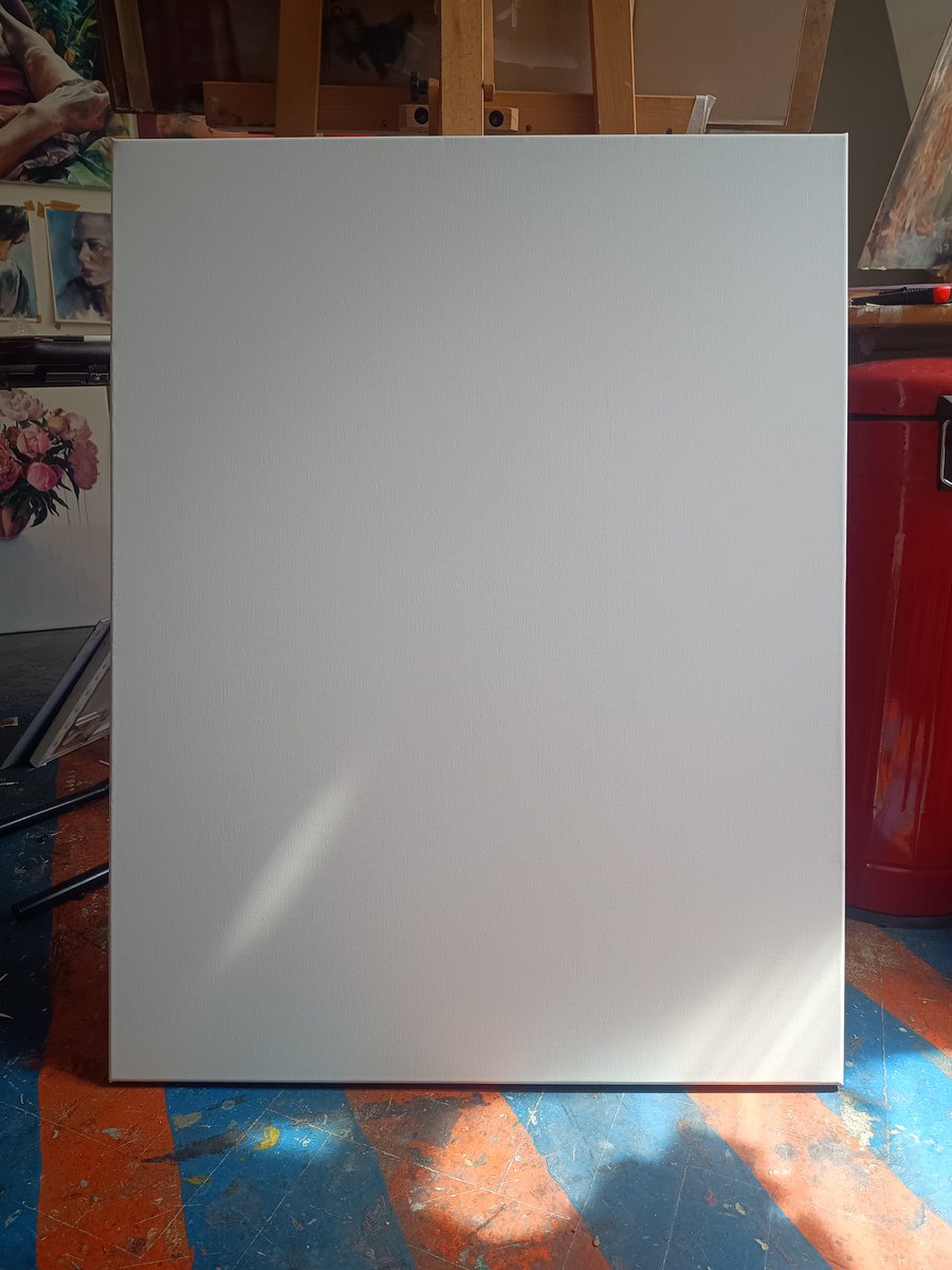 Very, very, very grateful to start work on a new commission today. It's already making me smile.