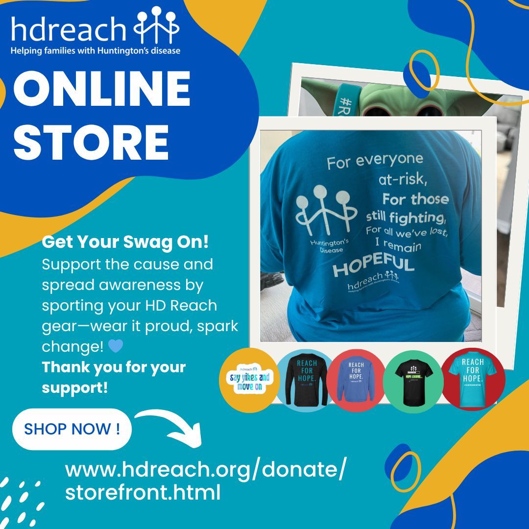 HDReach's tweet image. LET'S SEE YOUR SWAG! 💙
Show off your HD Reach gear—send us a pic via Messenger! Check out our online store for t-shirts, sweatshirts, and more. Every purchase supports our mission.Thank you for your support! Shop now: buff.ly/9m91Xh3
#OOTD #HDReach #ReachForHope