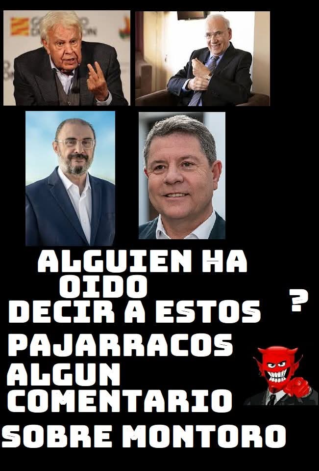 Vergonzoso, que estos rastreros salieran a poner verde a sus excompañeros corruptos y se callen como putas en lo del caso Montoro