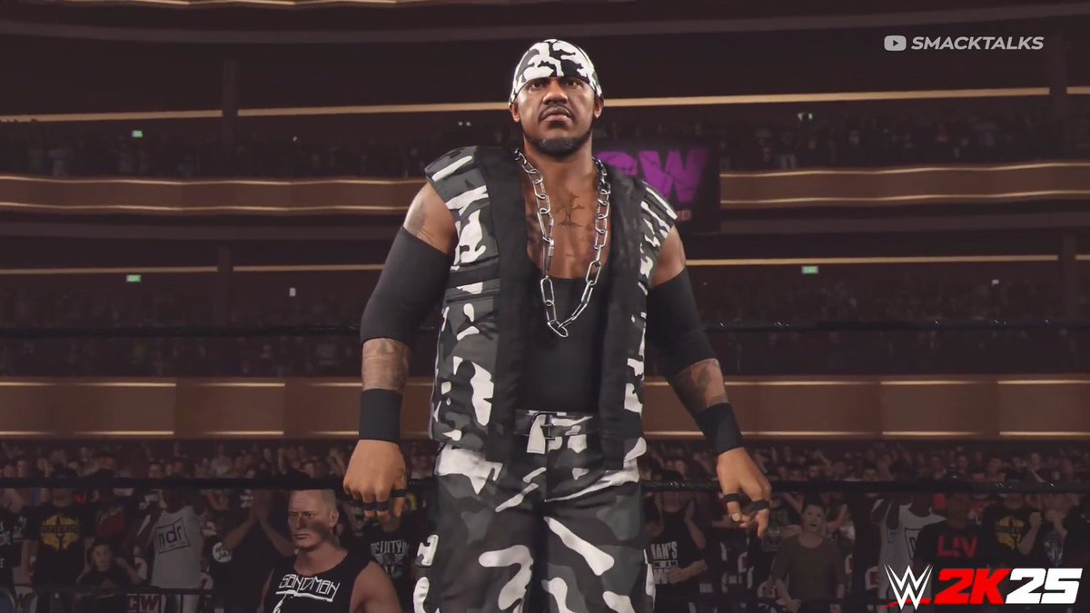 Smacktalks's tweet image. New Screenshots of New Jack in WWE 2K25! 📸
You can play as New Jack in the Fearless DLC Pack that is scheduled for release on July 23rd.
#WWE2K25