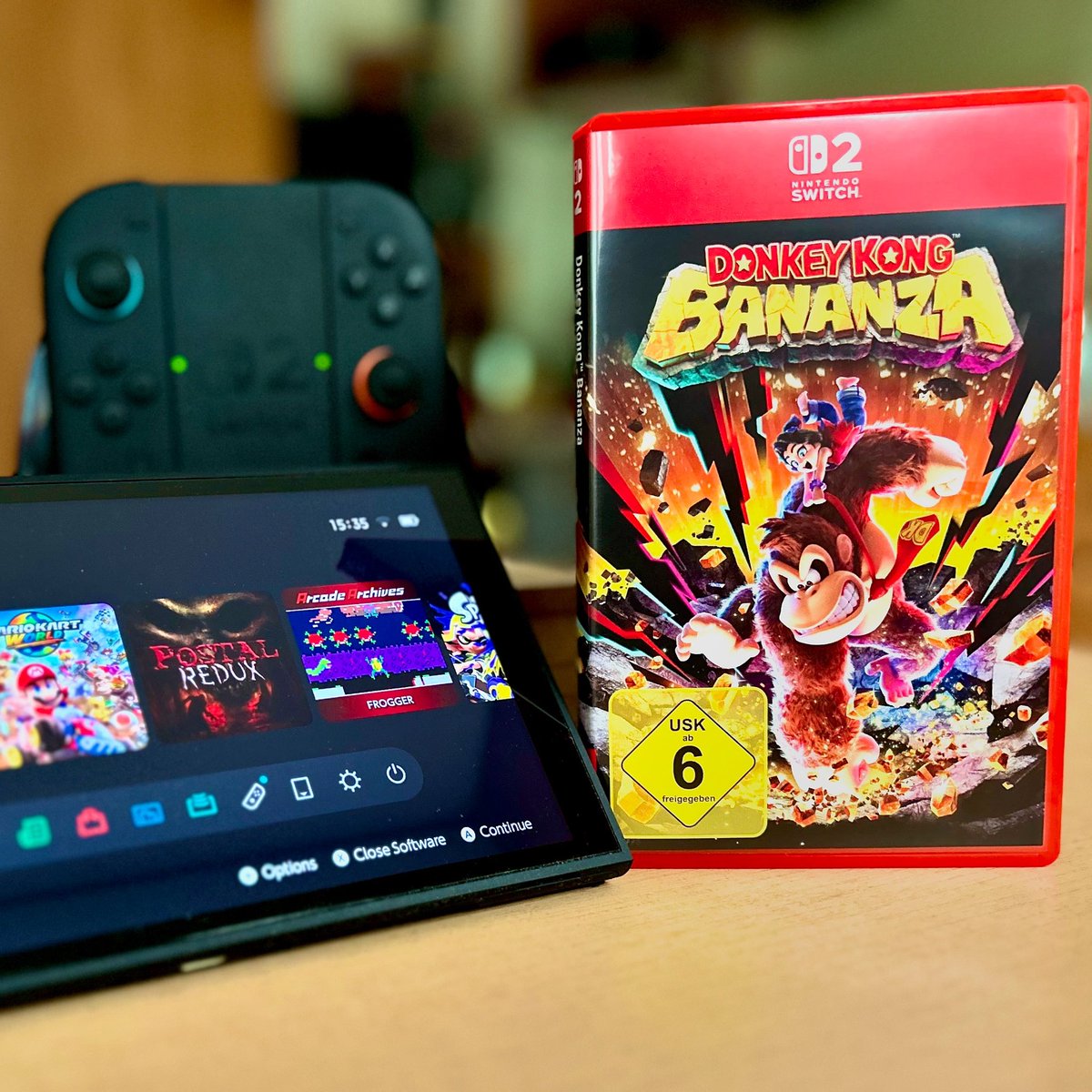 Dieses Wochenende war komplette absolut ***. Einziges Highlight: #DonkeyKongBananza 
Mario Odyssee x Red Faction.

Kann manchmal ganz leicht desorientierend wirken wegen dem „überall durchpunchen“, aber ansonsten: top!