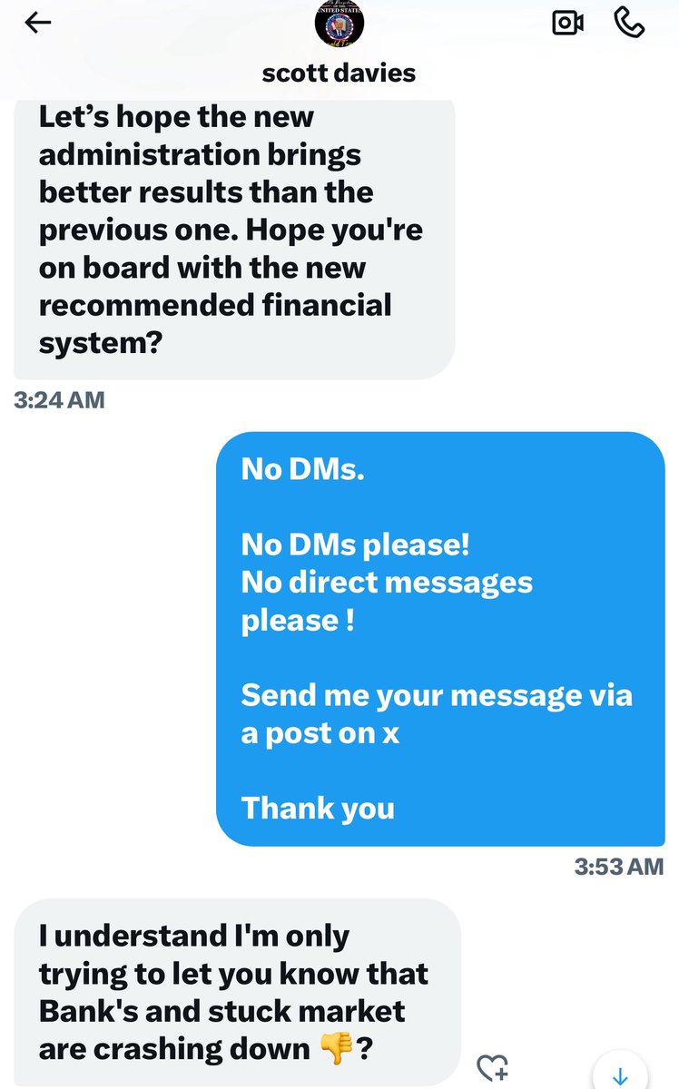 Heads up 
This guy spammed my DM’s with garbage. 
Watch out people!
#spam #dms