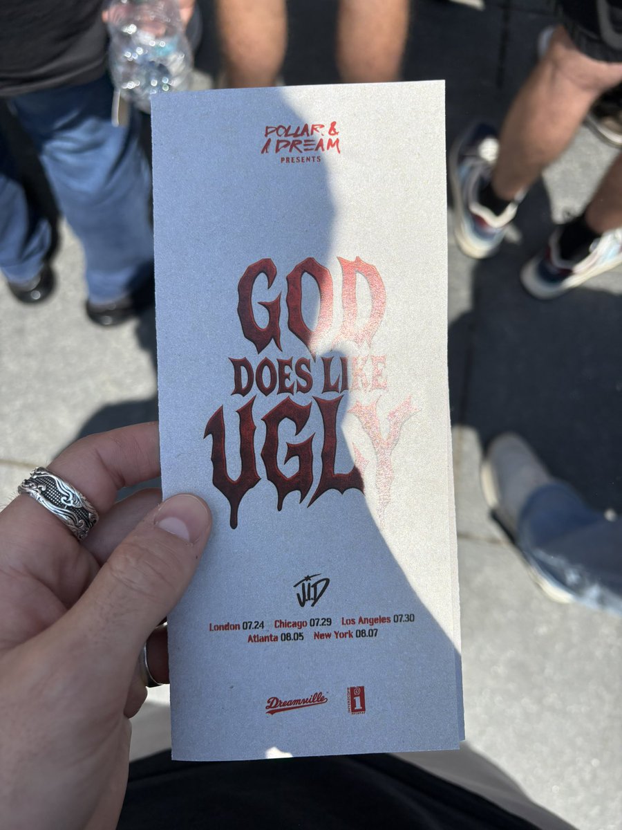 injidwetrust's tweet image. JID is doing his own version of “Dollar & A Dream” leading up to God Does Like Ugly 😳