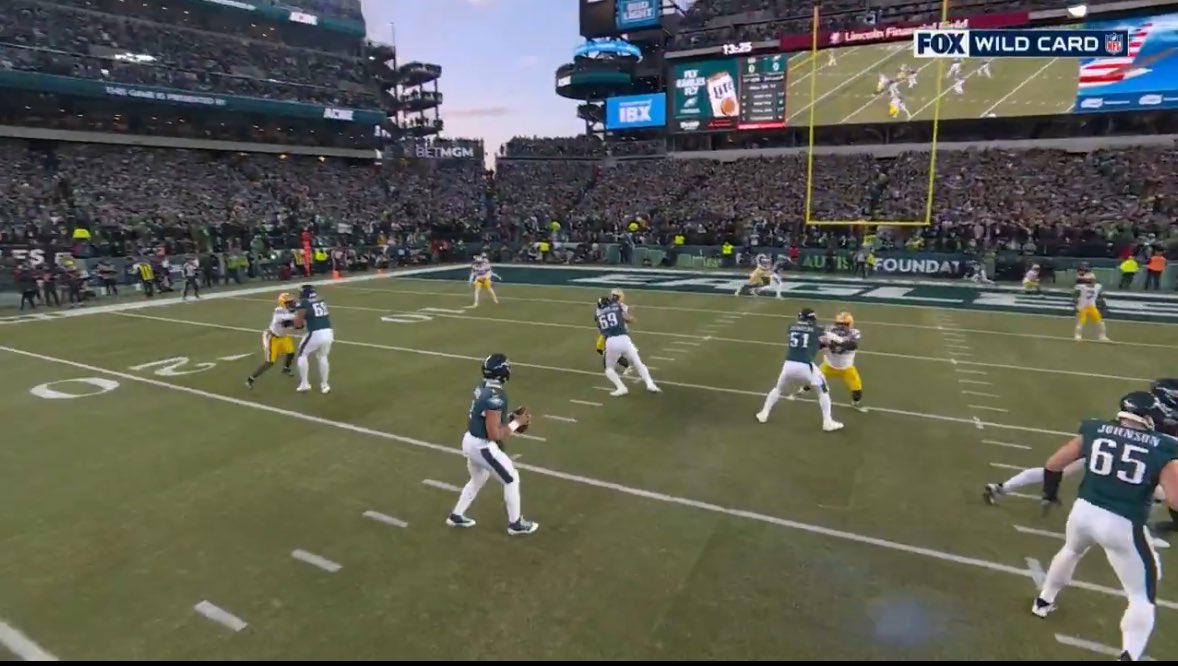 nwhodey's tweet image. joe burrow would throw for 6000 yards with the pockets jalen hurts gets