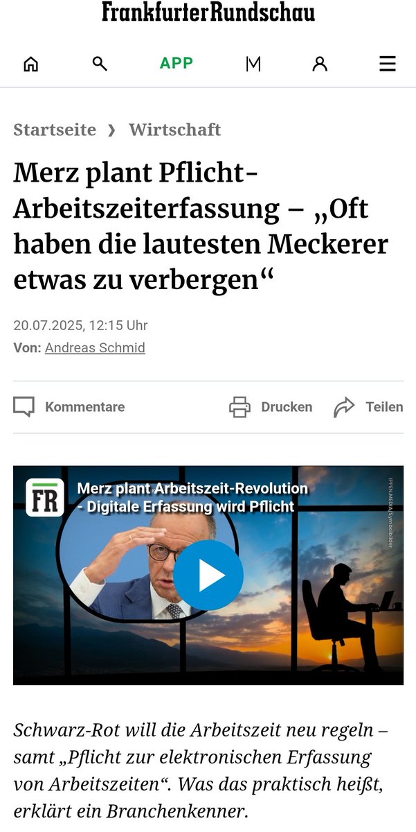 Also mit "Work-Life-Balance und 20h Woche kann man den Wohlstand nicht erhalten" 
1. welchen Wohlstand 2. wieder Vorschriften+ 3. sollte dann schon, wenn wir arbeiten, das Geld auch im Land bleiben und wenger Steuern, sonst wird das nichts mit Enthusiasmus und Wohlstand aufbauen.