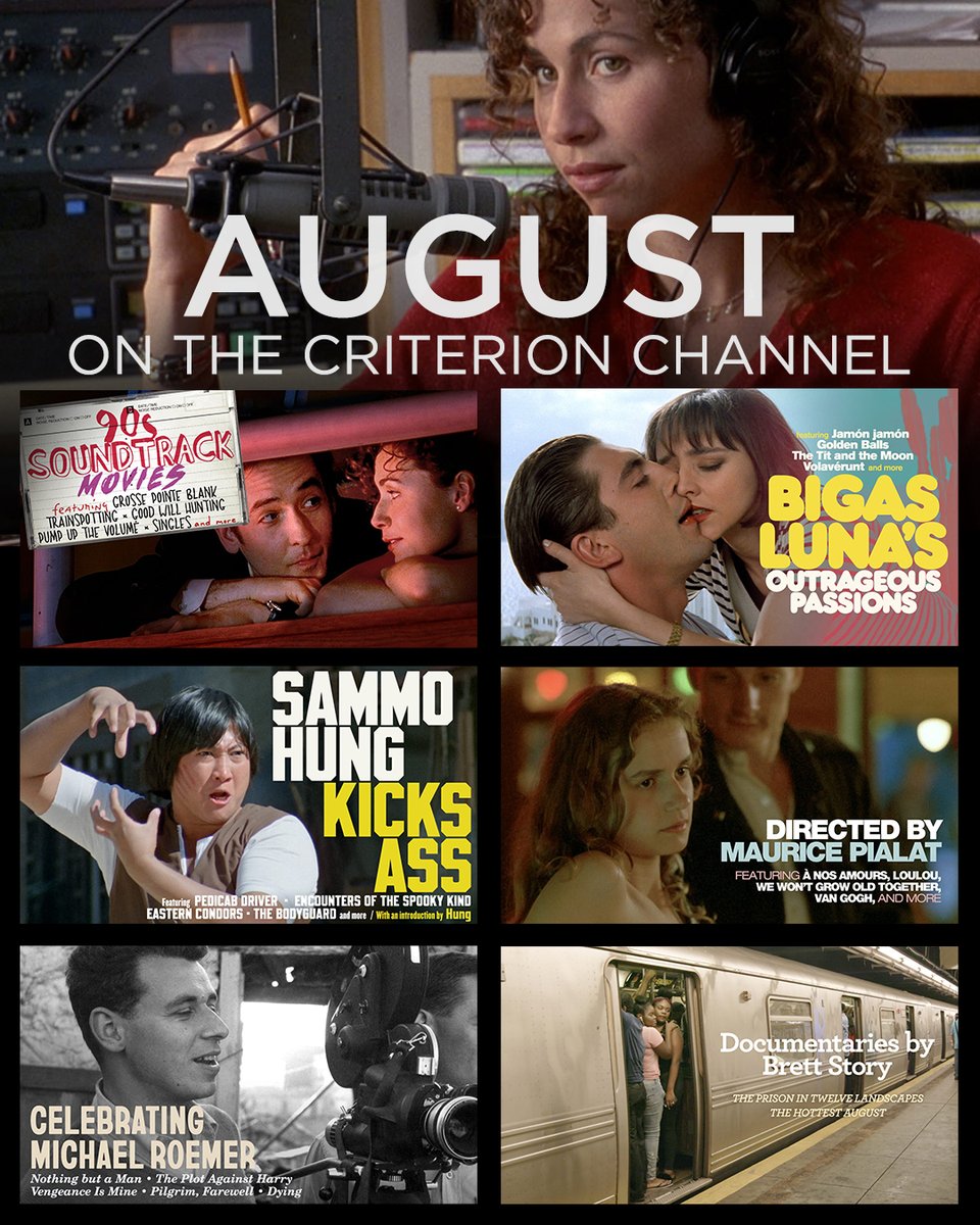 criterionchannl's tweet image. ✨Coming to the Criterion Channel August!✨
bit.ly/4f5WEGT