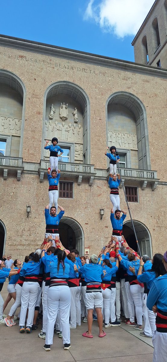 CastDelFoix's tweet image. 🩵En un dia que no oblidarem mai, avui hem descarregat al davant mateix del mil·lenària basílica de Montserrat:
✅Dos Pd4 simultanis
✅3d6
✅Pd4
🫂 Moltíssimes gràcies al @CorEspiga per la invitació i el magnífic recital que ens heu regalat.
🚀 Sempre junts i mirant ben amunt!