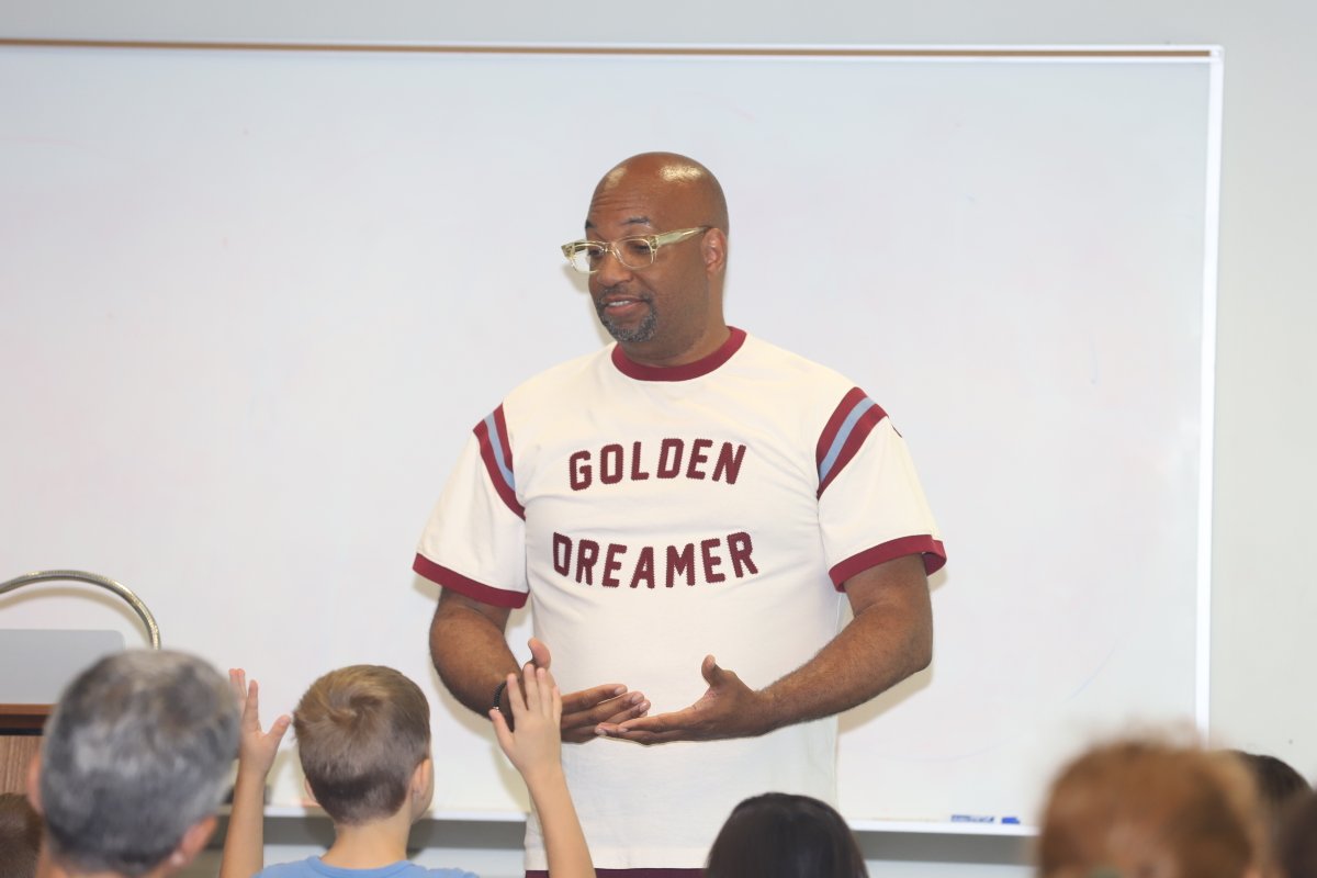 dcpl's tweet image. Full house at Tenley-Friendship Library for Kwame Alexander’s How to Sing a Song! 🎶📖 Whether your child is sounding out words or reading with confidence, this book opens the door to a world of language, image & imagination. Thanks to all our Beyond the Book families!