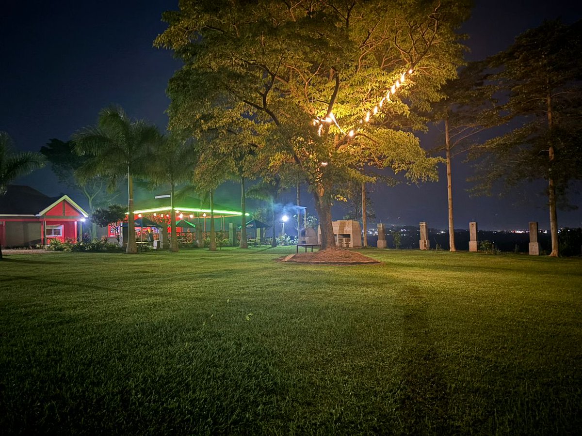 TheMacosGrills's tweet image. The view from the top, where night meets nature @Macos Garden Jinja @kalihill
