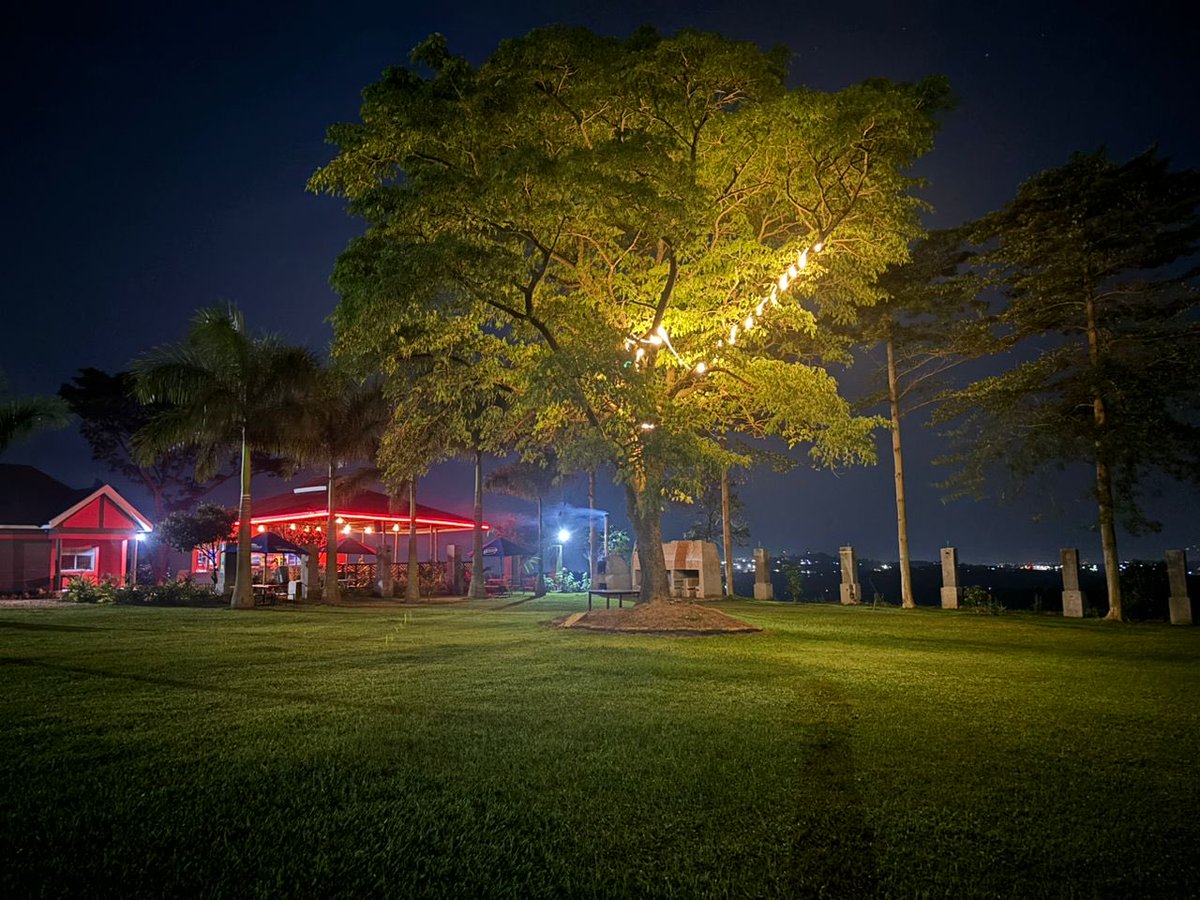 TheMacosGrills's tweet image. The view from the top, where night meets nature @Macos Garden Jinja @kalihill