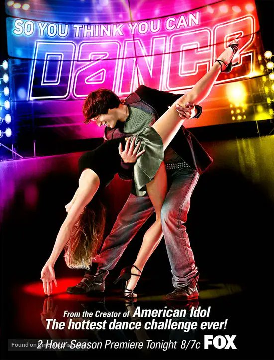 JeremyLeeTweets's tweet image. On this day in 2005, So You Think You Can Dance premiered on Fox! It aired to 10.3 million viewers for its premiere being created by Simon Fuller, the creator of American Idol, and Nigel Lythgoe. After 20 years it's still going with 18 seasons in total.
#OnThisDay #SYTYCD #2000s