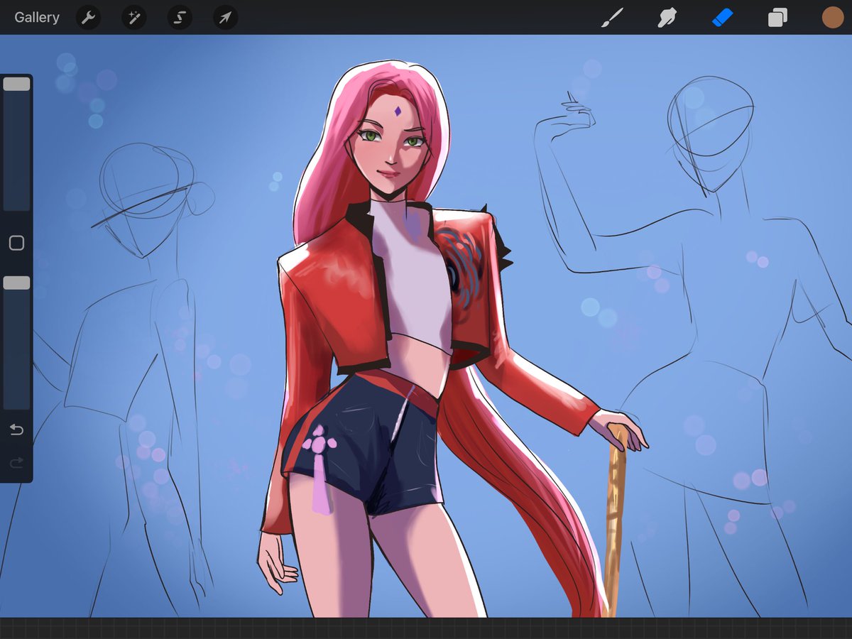 Idk who should be the other two. 
#KPOPDEMONHUNTERS #SAKURA