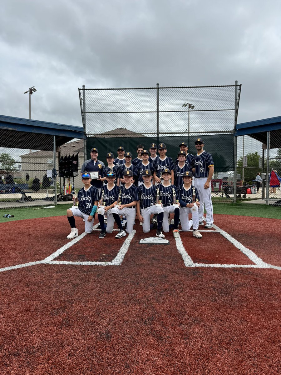 Congratulations to Burlington Ontario Bulls! They took 2nd place in 13u Silver! We are so proud of you guys!!