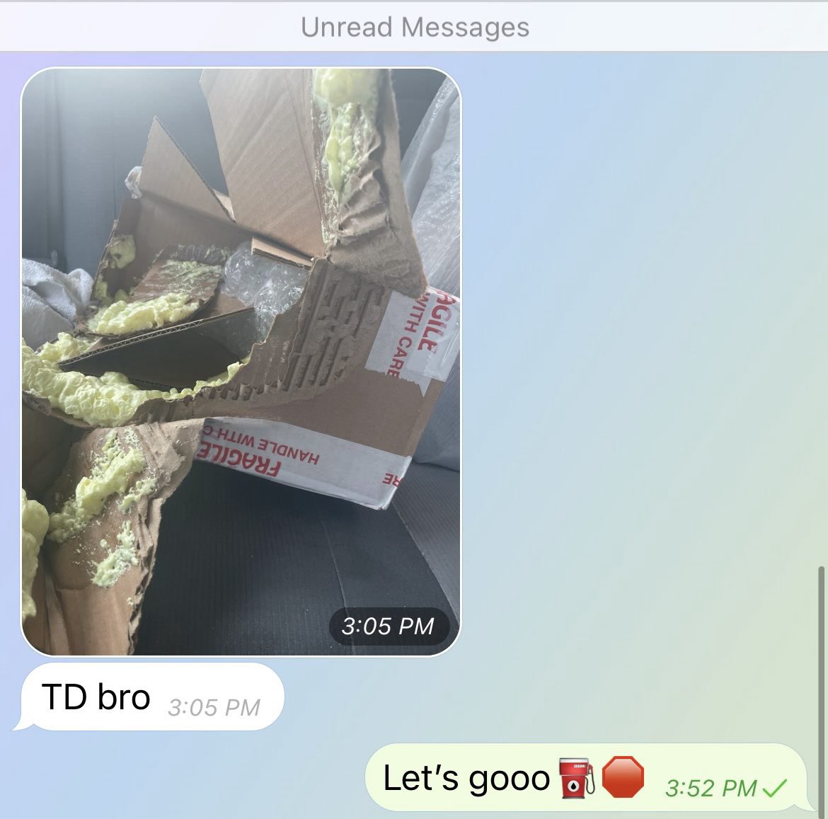 TD To South Carolina📦✈️