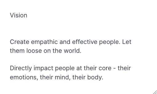 jndevansh's tweet image. I wrote this in 2021. Nothing has changed. ☺️

Feel so much gratitude to have found a guiding idea so early in life. 

Have a life to execute against it now 😊

May I never waver🥂