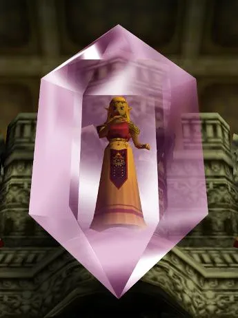 pikzel08's tweet image. they're going to seal Zelda in a crystal again in the movie, I can feel it