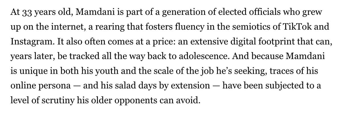 michaelkruse's tweet image. “Every candidate should scrub their social media,” says @OsseChi. “But I think that’s very difficult to do. Once something is on the internet, it kind of lasts forever.” tinyurl.com/hu5r3e73