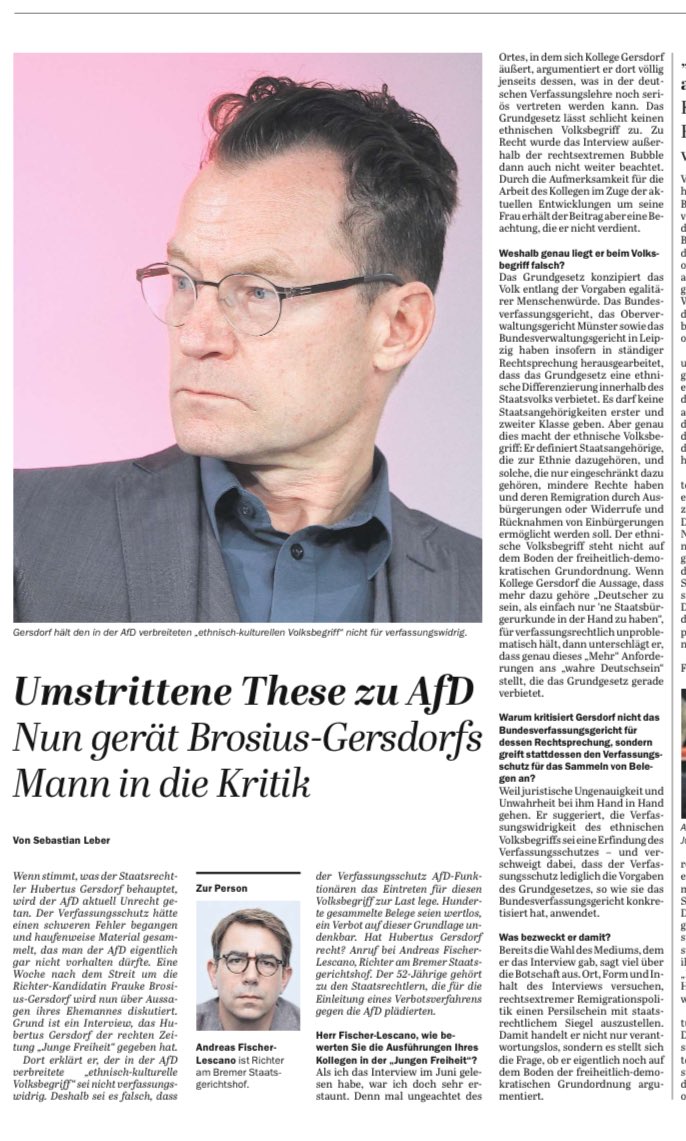 Was besprechen die Eheleute Brosius-Gersdorf eigentlich am Frühstückstisch? #brosius-gersdorf