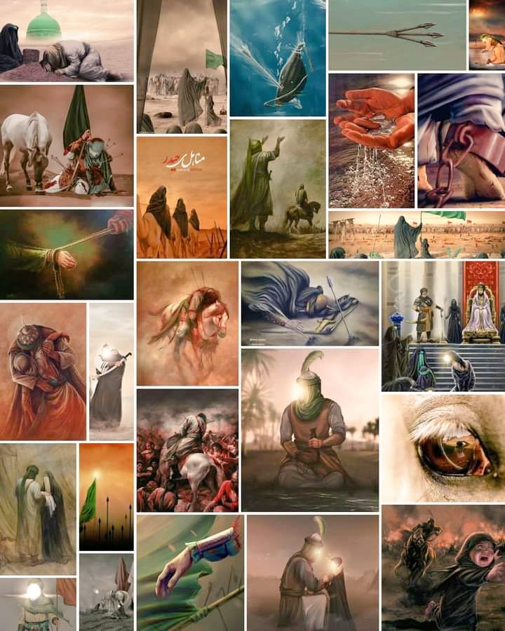 hussainaxis's tweet image. If you knew what I saw in Karbala, you would never smile again.💔
Imam Sajjad (a)