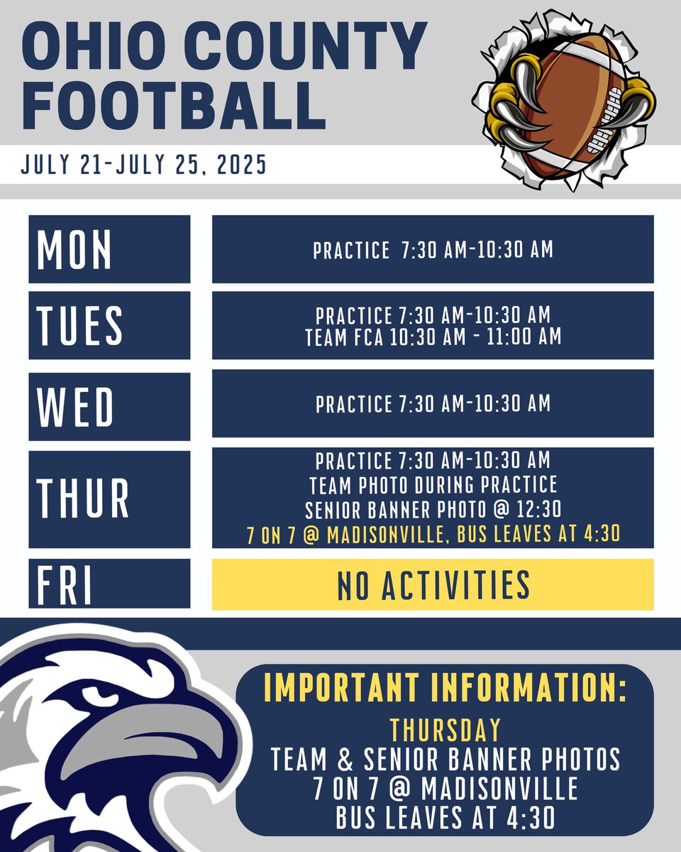 Ohio County Football tweet media