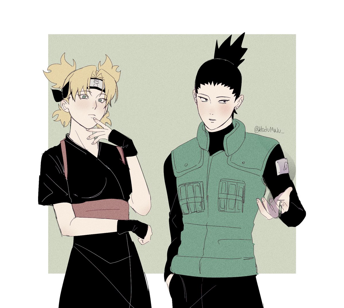 오랜만에 시카테마