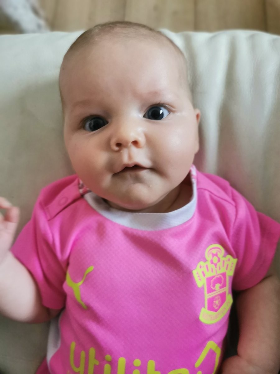 My 12 week old, Gracie, has just been diagnosed with congenital heart disease and I'm fundraising for <a href="/tinytickers/">Tiny Tickers Charity</a> who are working hard to ensure babies don't leave the hospital without their diagnosis.

Learn the symptoms ❤️

justgiving.com/page/aimee-tho…

<a href="/SouthamptonFC/">Southampton FC</a> #saintsfc