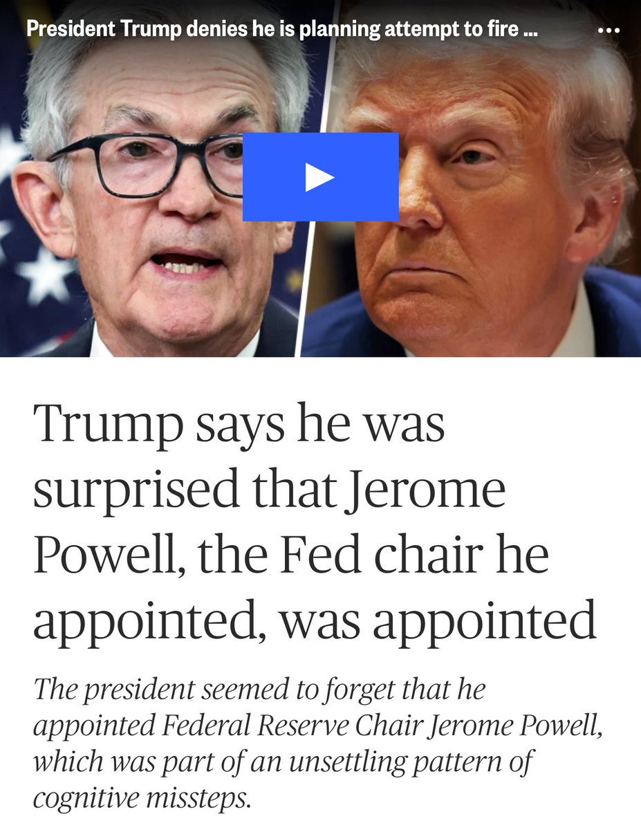 FrankPallone's tweet image. If Trump fires Fed Chair Powell, it won’t just rattle Wall Street. It could crash your
401(k), spike your mortgage rate, and send prices soaring. Trump’s tantrums are a threat to your wallet.