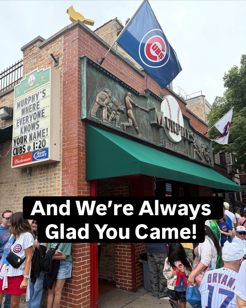 Murphy's Bleachers (@murphysbleacher) on Twitter photo Cheers 🍻 to the greatest fans in baseball! Cheers 🍻 to the greatest fans in baseball!