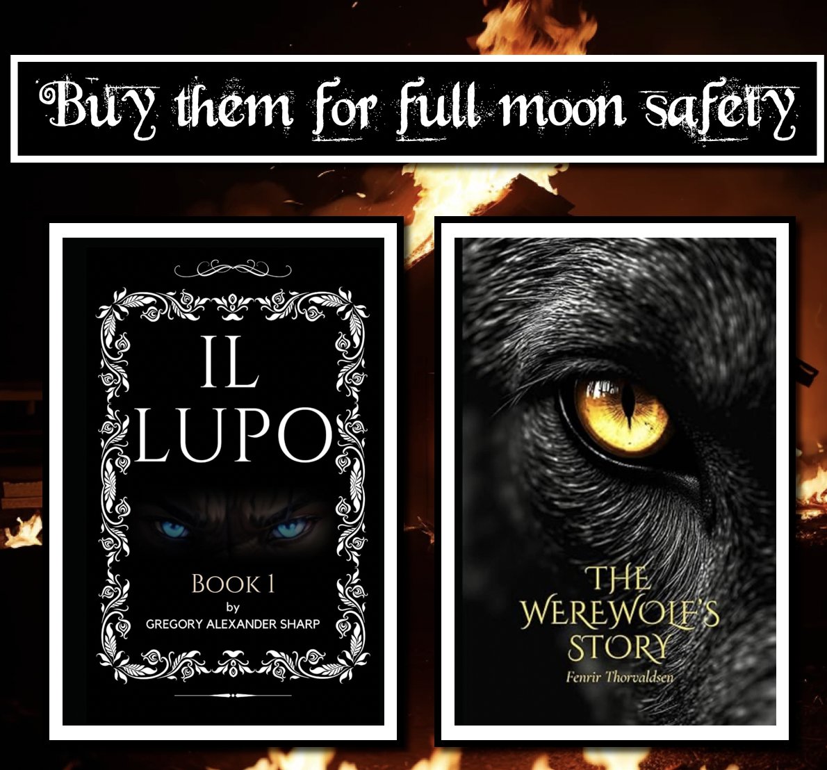 Werewolf the Podcast: Serial (KIller) Drama (@awerewolfsstory) on Twitter photo #Buy some of the #best #books in the #genre. 
IL Lupo:
amzn.to/4m5ylLz
The Werewolf's Story:
amzn.to/40YQDWA #Buy some of the #best #books in the #genre. 
IL Lupo:
amzn.to/4m5ylLz
The Werewolf's Story:
amzn.to/40YQDWA